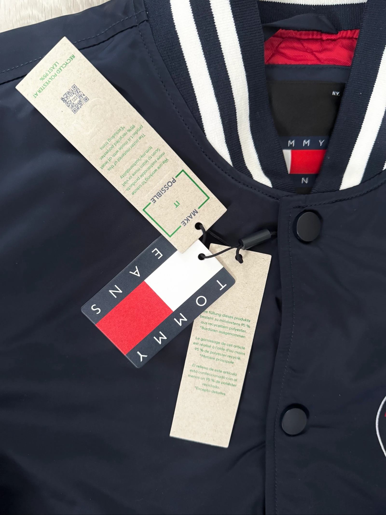 Authentic Tommy Hilfiger bomber jacket new size S – photo 5